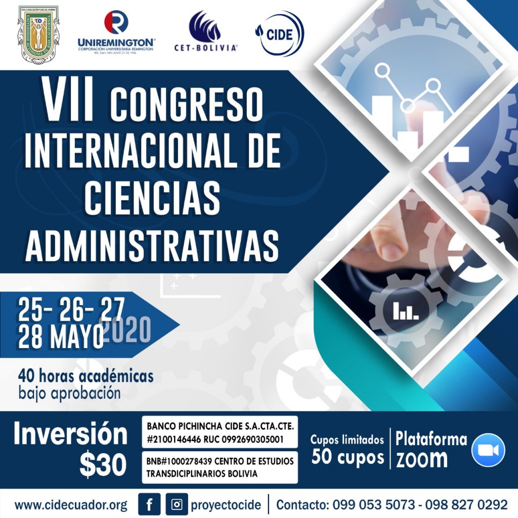 VII Congreso Internacional de Ciencias Administrativas – CIDE